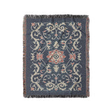 Francine Navy & Gold in Medium (50" x 60") Size