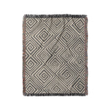 Hoffman Black & Ivory in Medium (50" x 60") Size