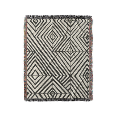 Ludwig Black & Ivory in Medium (50" x 60") Size