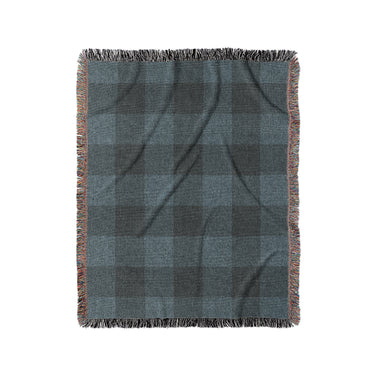 Buffalo Plaid Dark Navy in Medium (50" x 60") Size