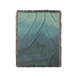 Kieran Watercolor Teal Ombre in Medium (50" x 60") Size
