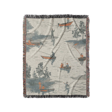 Gone Fishing in Medium (50" x 60") Size