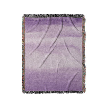 Jacinda Watercolor Purple Ombre in Medium (50" x 60") Size