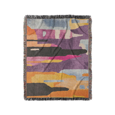 Raheem Orange & Purple in Medium (50" x 60") Size