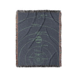 Solar System Navy & Mint in Medium (50" x 60") Size