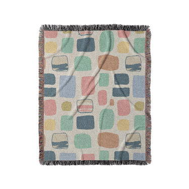 Calliope Ivory Multicolor in Medium (50" x 60") Size