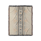 Loxcie Ivory & Blue in Medium (50" x 60") Size