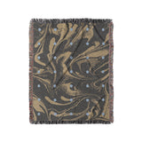 Acid Burn Brown & Carolina Blue in Medium (50" x 60") Size