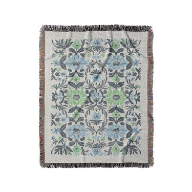 Corriana Blue & Green in Medium (50" x 60") Size