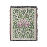 Beryl Green & Violet in Medium (50" x 60") Size