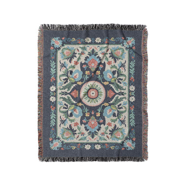 Nellie Blue Multicolor in Medium (50" x 60") Size