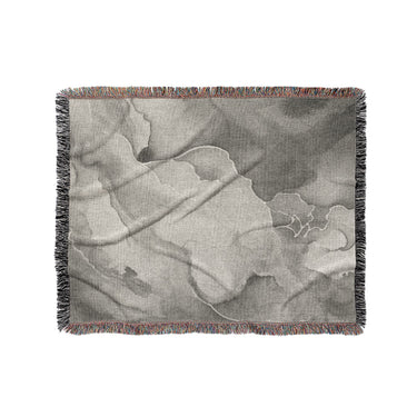 Zephyr Watercolor Grey in Medium (50" x 60") Size