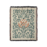 Beryl Teal & Orange in Medium (50" x 60") Size