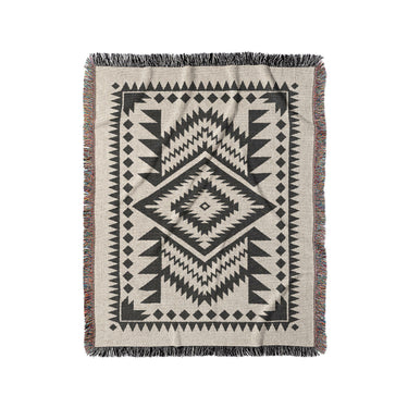 Reyno Black & Ivory in Medium (50" x 60") Size