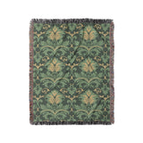 Agnes Deep Olive in Medium (50" x 60") Size