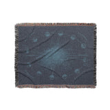 Equinox Navy & Dusty Blue in Medium (50" x 60") Size