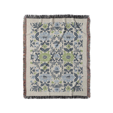 Corriana Blue & Green in Medium (50" x 60") Size