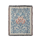 Beryl Blue & Red in Medium (50" x 60") Size