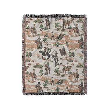 Desert Cowboys in Medium (50" x 60") Size