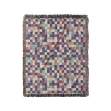 Pixel Mosaic Multicolor Midtone in Medium (50" x 60") Size