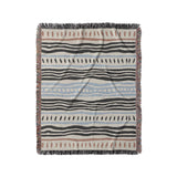 Delsin Blue & Orange in Medium (50" x 60") Size