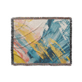 Egon Blue & Yellow in Medium (50" x 60") Size