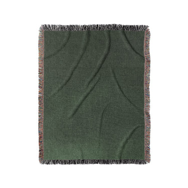 Keanu Watercolor Dark Green Ombre in Medium (50" x 60") Size