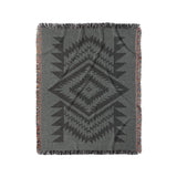 Reyno Black & Charcoal in Medium (50" x 60") Size