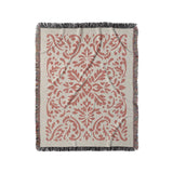Floranna Ivory & Red in Medium (50" x 60") Size