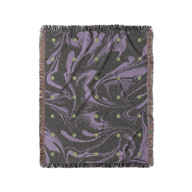 Acid Burn Purple & Green in Medium (50" x 60") Size
