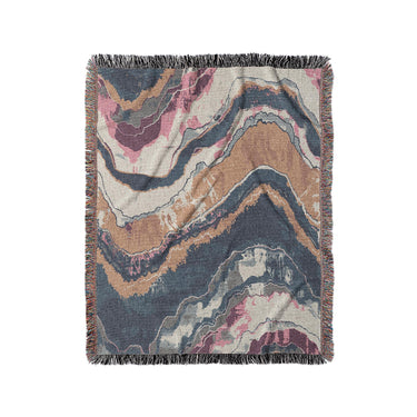 Helga Blue & Purple in Medium (50" x 60") Size