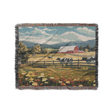 Vermont Spring Farmlife in Medium (50" x 60") Size