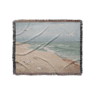 On the Beach by Fidelia Bridges in Medium (50" x 60") Size