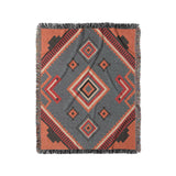 Mehdi Blue & Orange in Medium (50" x 60") Size