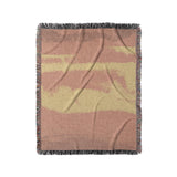 Jacinda Watercolor Fire Orange Ombre in Medium (50" x 60") Size