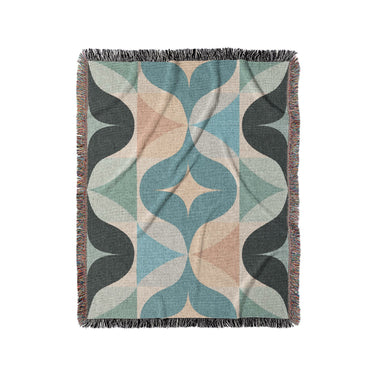 Maxine Seafoam & Peach in Medium (50" x 60") Size