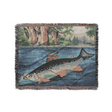 Hooked Fish in Medium (50" x 60") Size
