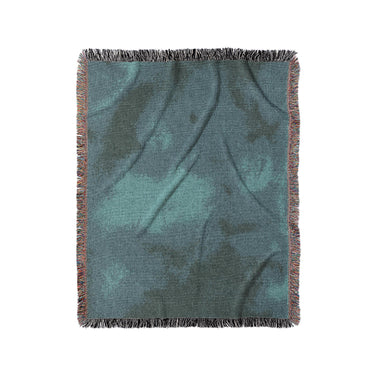 Andromeda Watercolor Teal in Medium (50" x 60") Size