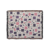 Geometric Confetti Purple & Pink in Medium (50" x 60") Size