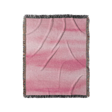 Ophelia Watercolor Pink Balayage in Medium (50" x 60") Size