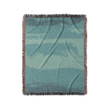 Jacinda Watercolor Teal Ombre in Medium (50" x 60") Size