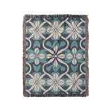 Mattheo Blue & Ivory in Medium (50" x 60") Size