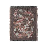 Koi Pond Brown in Medium (50" x 60") Size