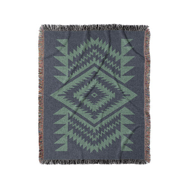 Reyno Kelly & Navy in Medium (50" x 60") Size
