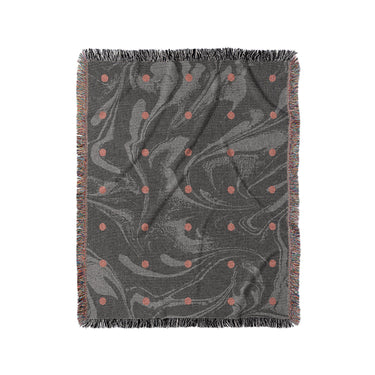 Acid Burn Greige & Infrared in Medium (50" x 60") Size