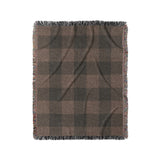 Buffalo Plaid Hickory Brown in Medium (50" x 60") Size