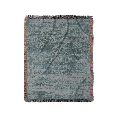 Bennett Teal & Grey in Medium (50" x 60") Size