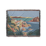 Mediterranean Cliffside Village in Medium (50" x 60") Size