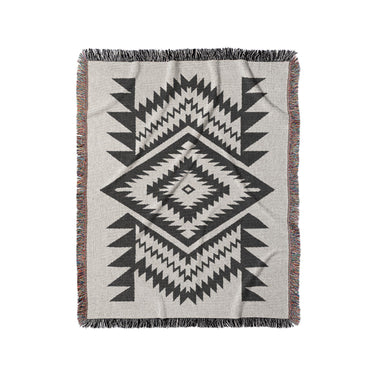 Reyno Black & Ivory in Medium (50" x 60") Size