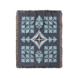 Remy Navy Blue in Medium (50" x 60") Size